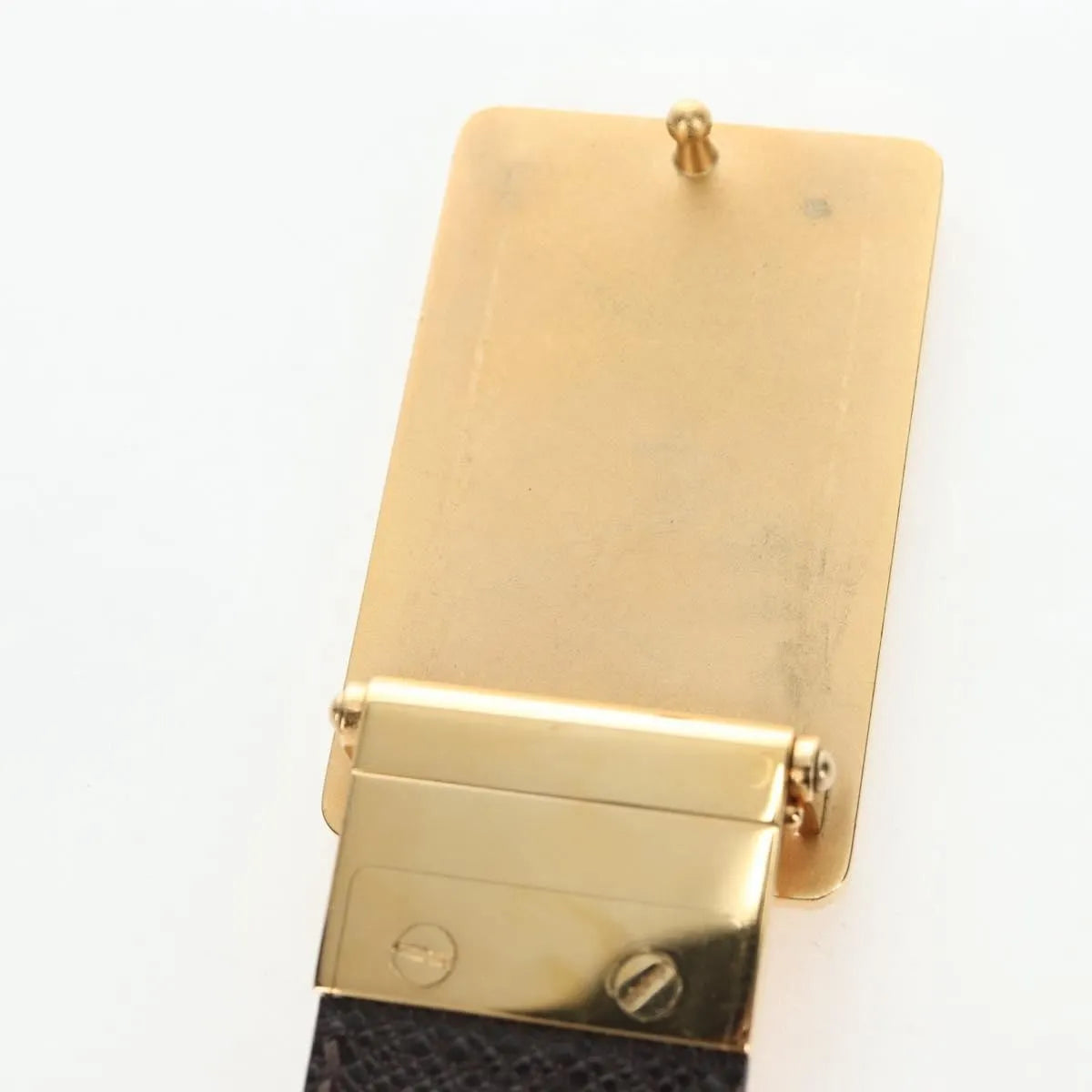 Louis Vuitton Inventeur Belt Damier Ebene, Brown, Canvas, Belt