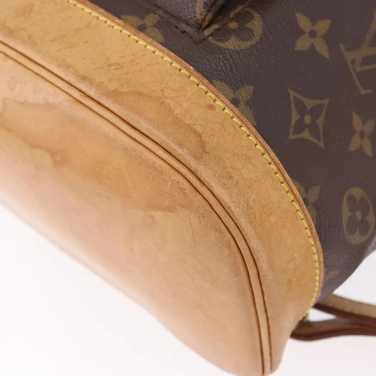 Louis Vuitton Montsouris Monogram, Brown, Canvas, Backpack