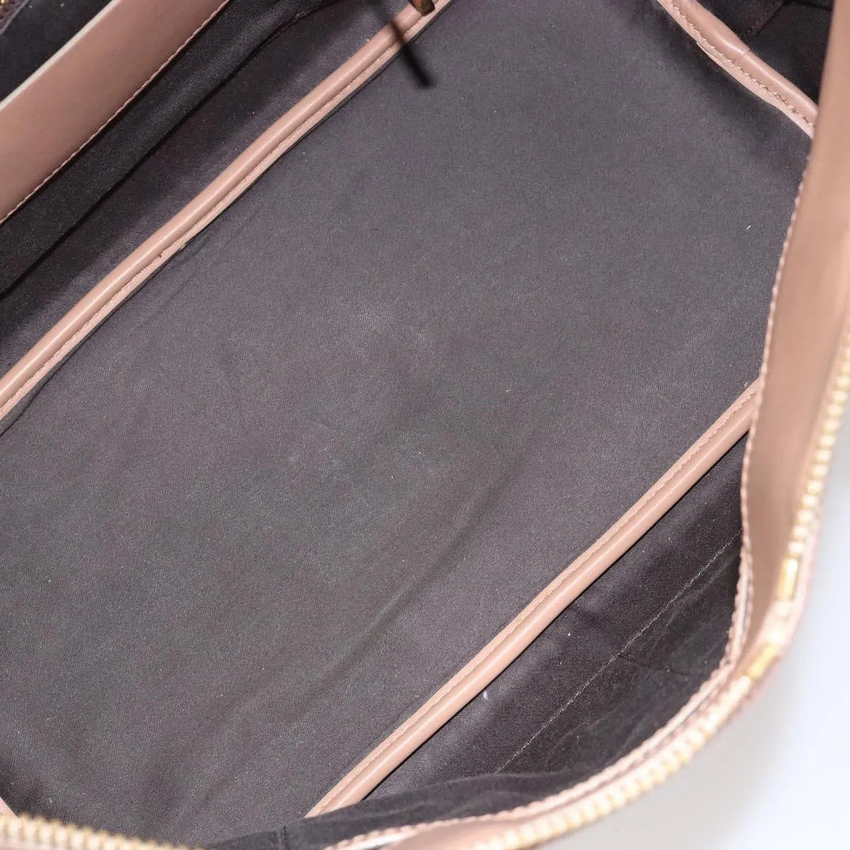 Chloe Bicolor Baylee Satchel Leather, Orange, Leather, Handbag
