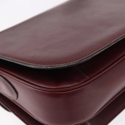 Celine Horse Carriage Leather, Burgundy, Leather, Shoulder Bag