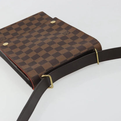 Louis Vuitton Portobello Messenger Damier, Brown, Canvas, Shoulder Bag