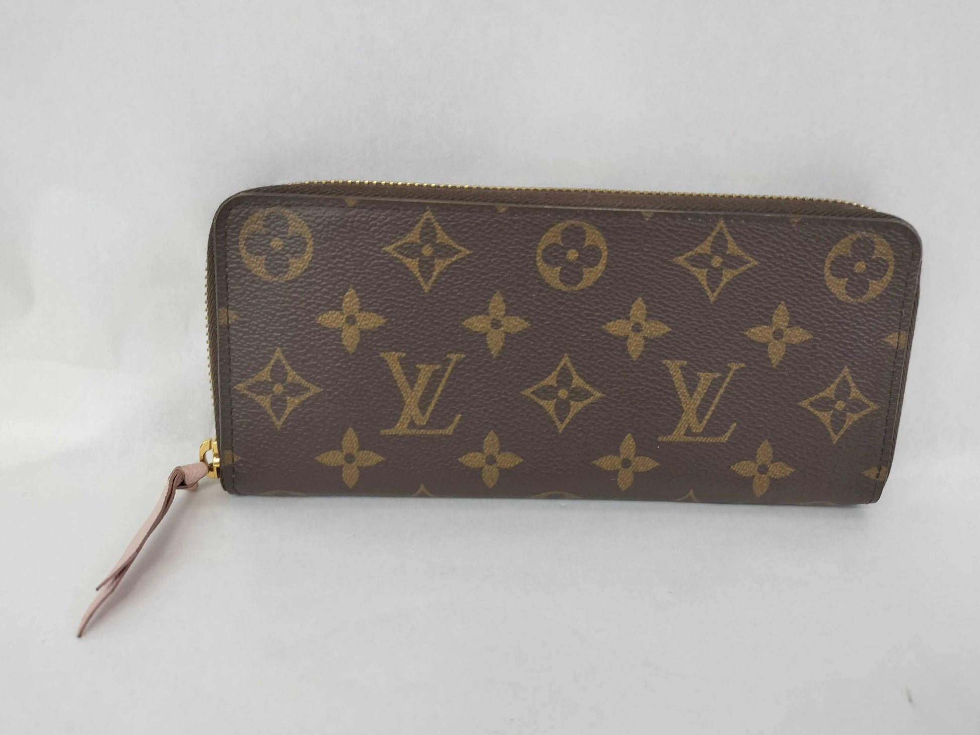 Louis Vuitton Zippy Canvas, Brown, Canvas, Wallet
