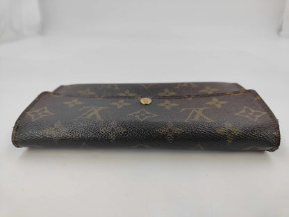 Louis Vuitton Vintage Sarah Monogram Canvas, Multicolour, Canvas, Wallet