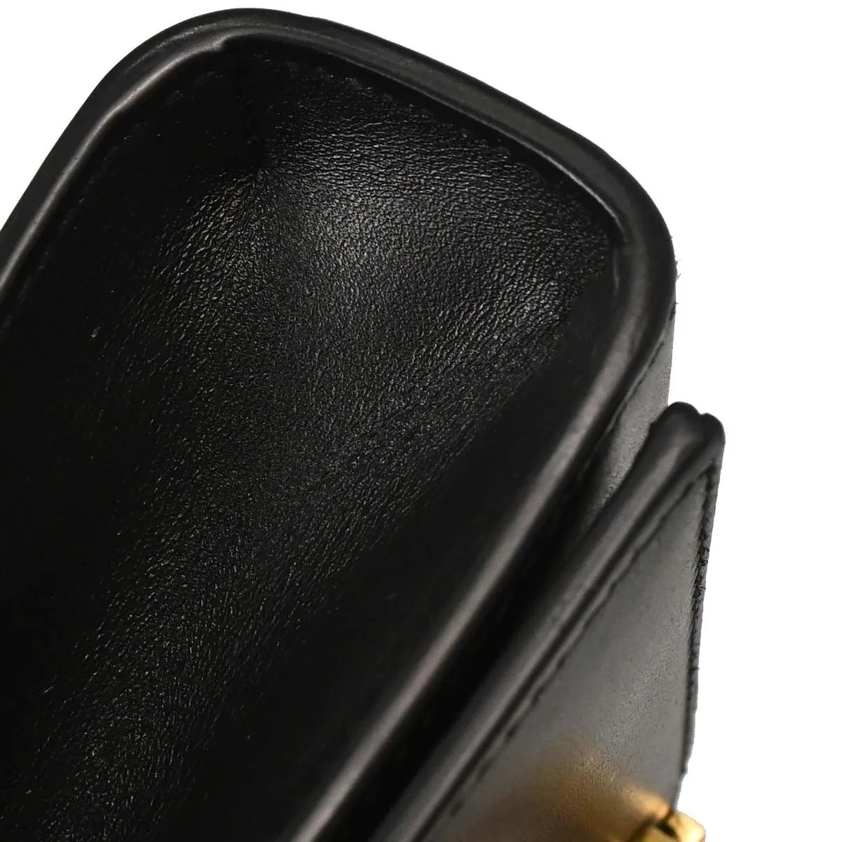 Saint Laurent Kate leather, Black, Leather, Shoulder Bag