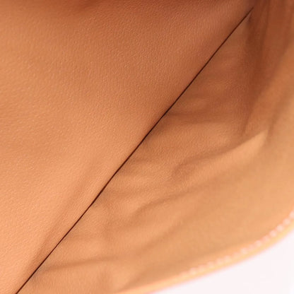 Celine Macadam Pochette Canvas and Leather, Brown, PVC, Clutch