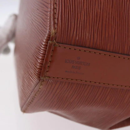 Louis Vuitton Vintage Sac d'Epaule Handbag Epi, Brown, Leather, Shoulder Bag