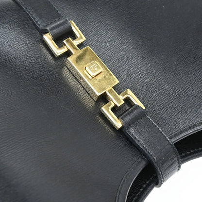 Gucci Vintage Jackie Leather, Black, Leather, Handbag