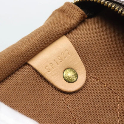 Louis Vuitton Speedy Monogram Canvas, Brown, Canvas, Handbag