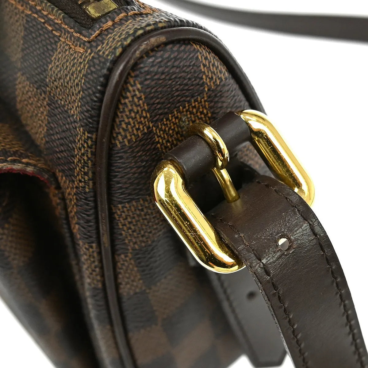 Louis Vuitton Ravello Damier Azur, Brown, Canvas, Shoulder Bag