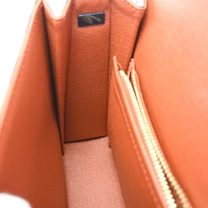 Louis Vuitton Tribeca Carre Damier, Brown, Canvas, Shoulder Bag