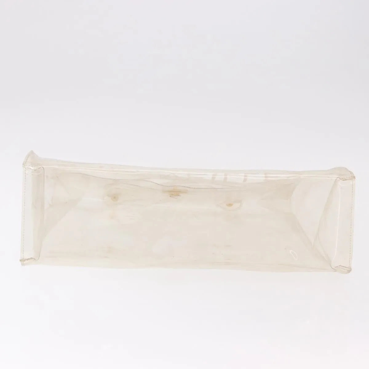 Hermes Kelly Vinyl, Clear, Plastic, Handbag