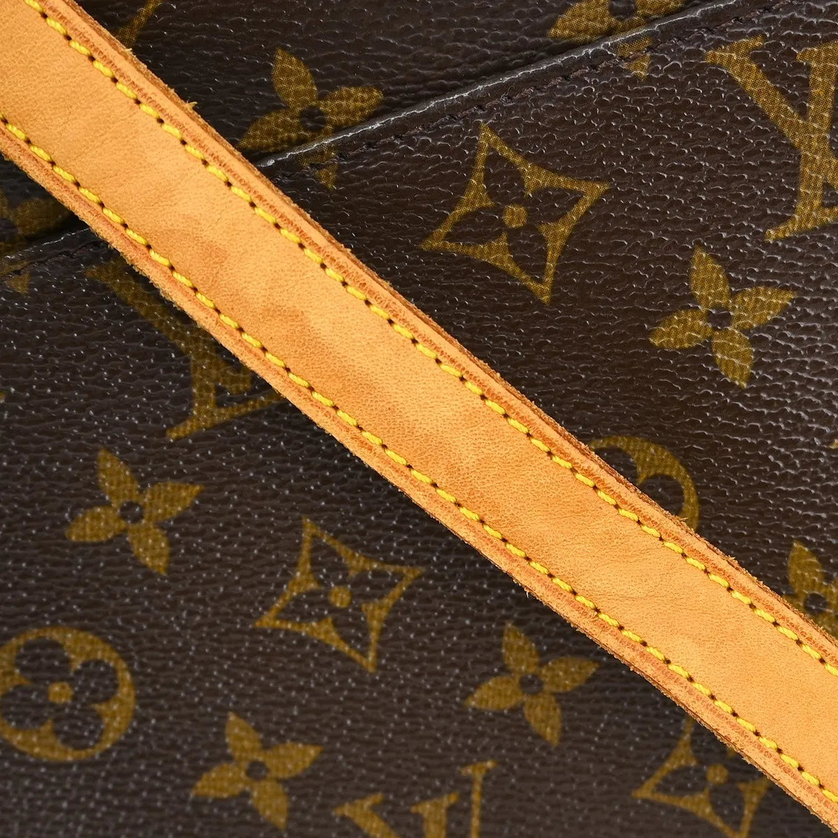 Louis Vuitton Sologne Monogram Canvas, Brown, Canvas, Shoulder Bag