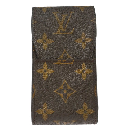 Louis Vuitton Cigarette Case Monogram Canvas, Brown, Canvas, Clutch