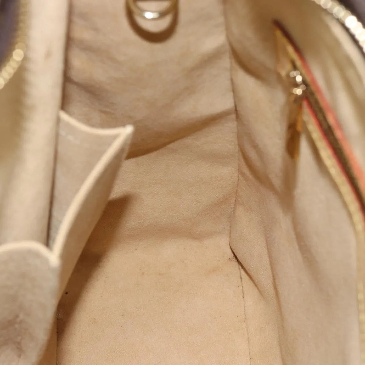 Louis Vuitton Looping Monogram Canvas, Brown, Canvas, Handbag