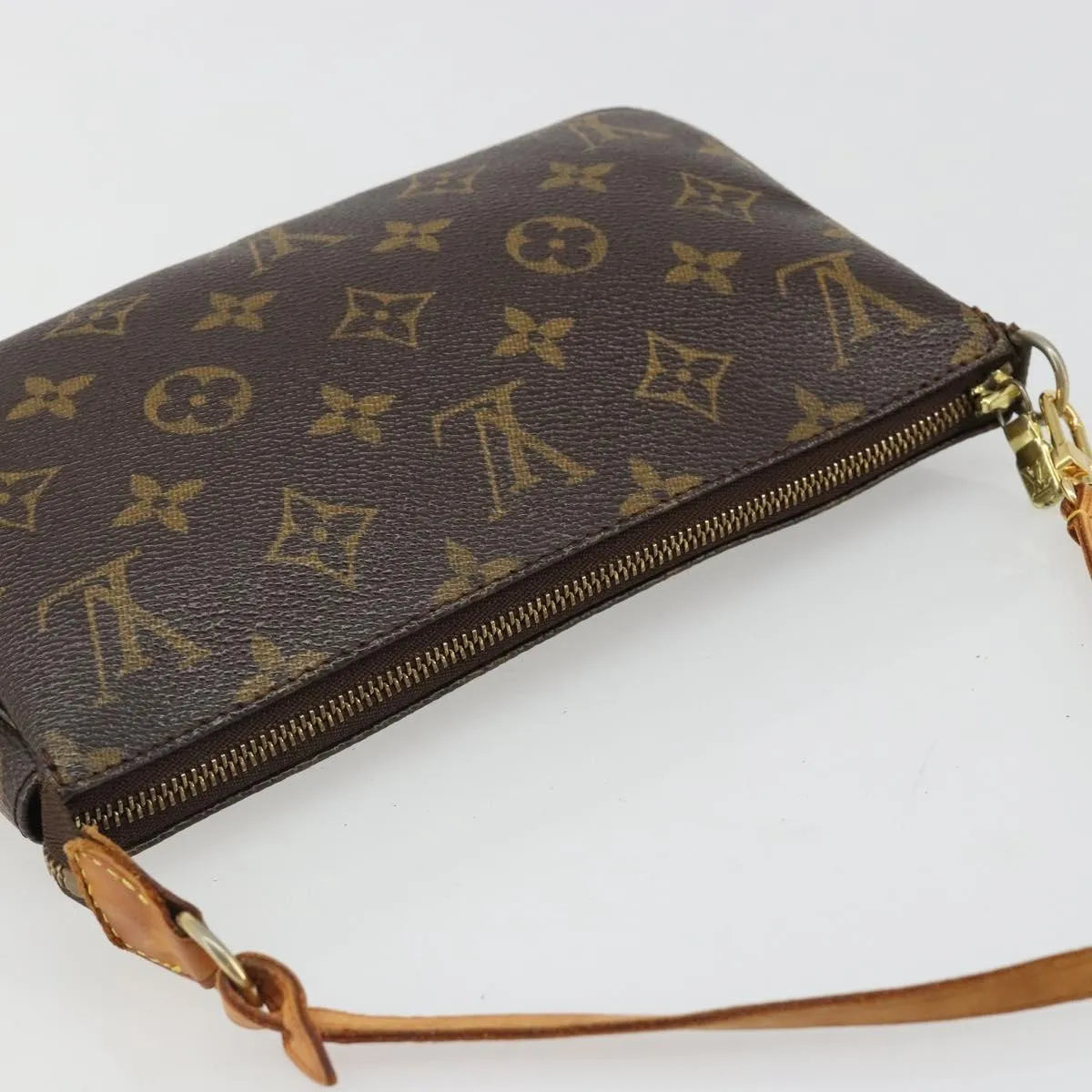 Louis Vuitton Pochette Accessoires NM Monogram Canvas, Brown, Canvas, Clutch