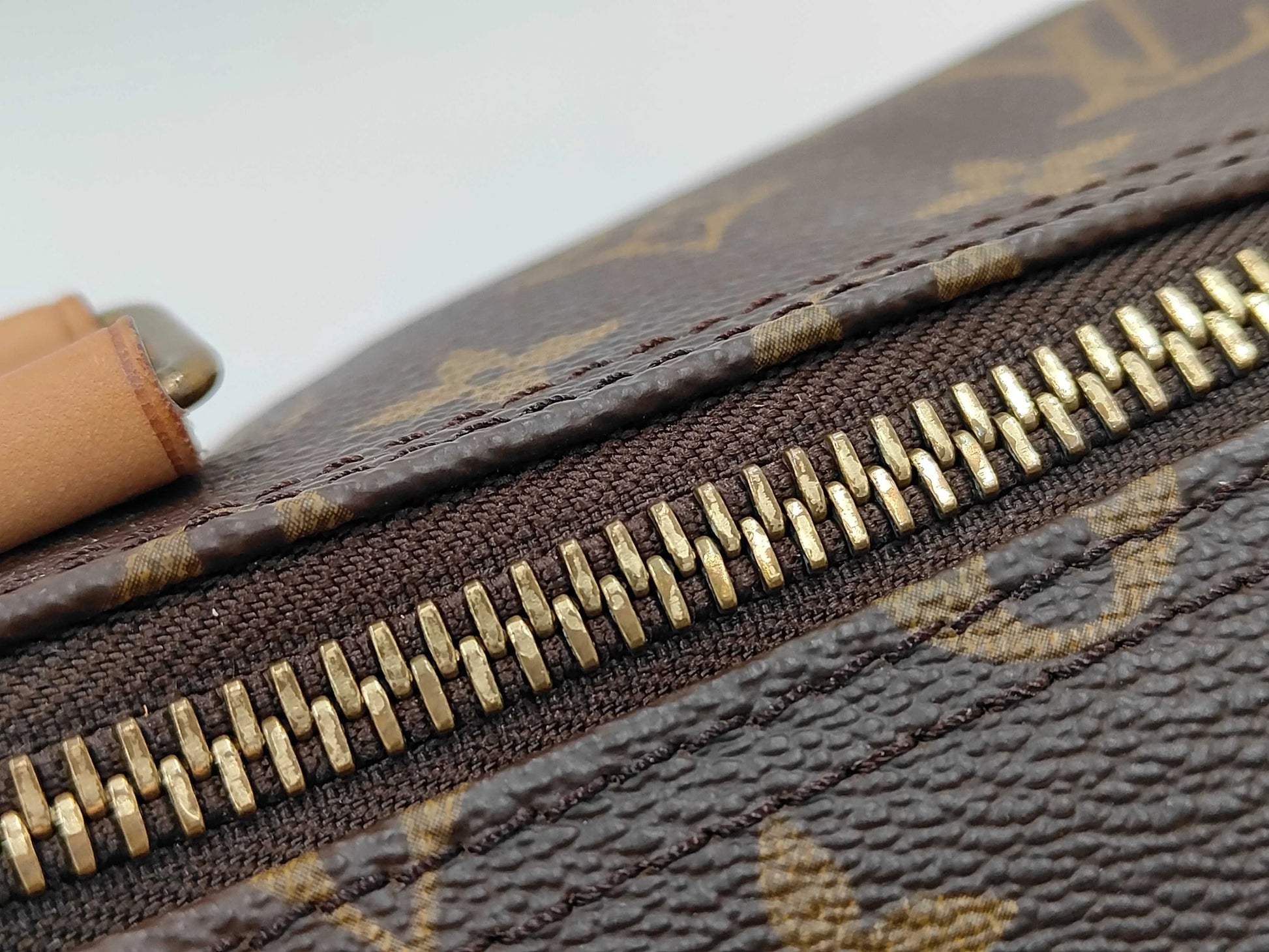 Louis Vuitton Keepall Monogram Canvas, Brown, Canvas, Travel Bag