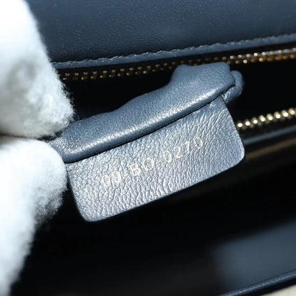 Christian Dior 30 Montaigne Chain Flap Micro Cannage Metallic Calfskin, Beige, Patent Leather, Shoulder Bag