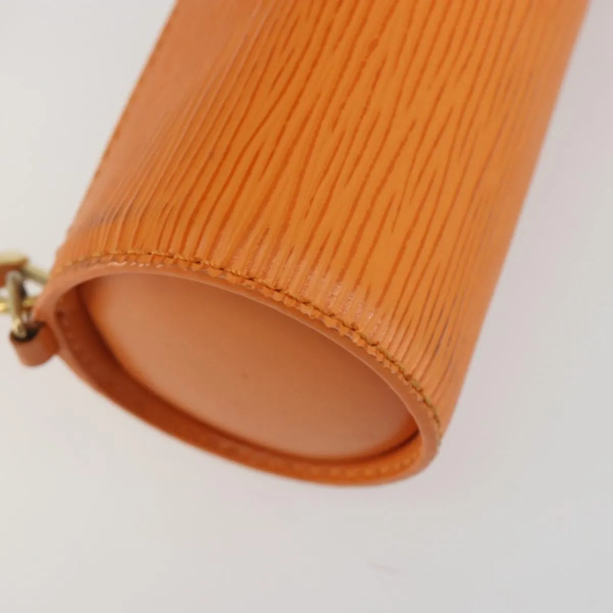 Louis Vuitton Soufflot Pochette Epi Leather, Orange, Leather, Clutch