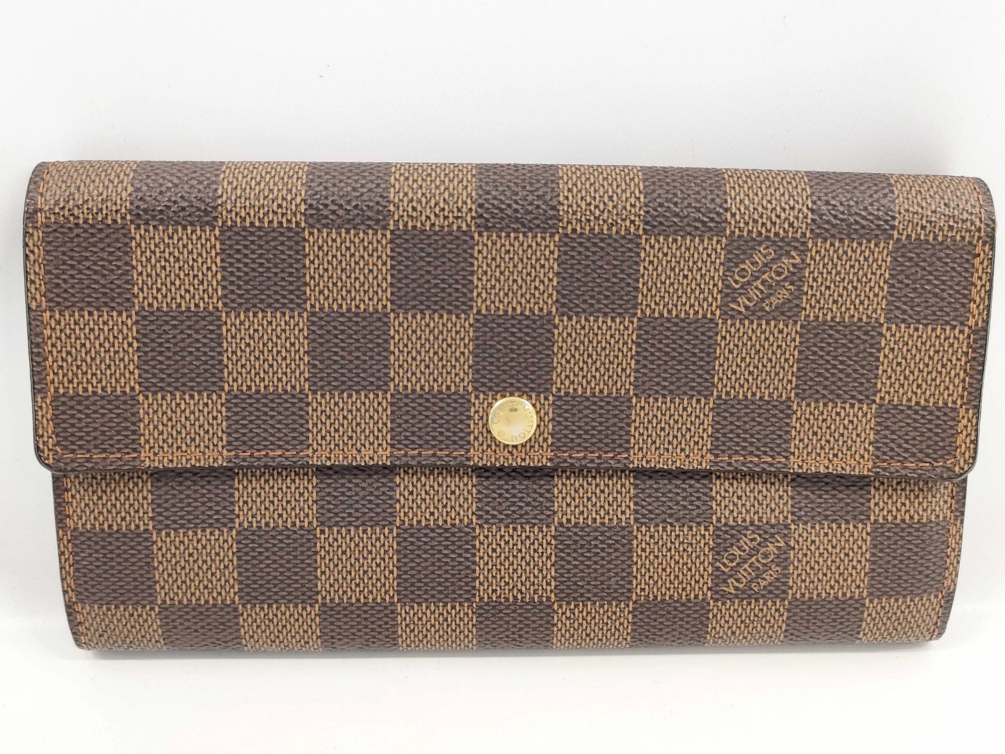 Louis Vuitton Zippy wallet vertical Damier Graphite, Brown, Canvas, Wallet