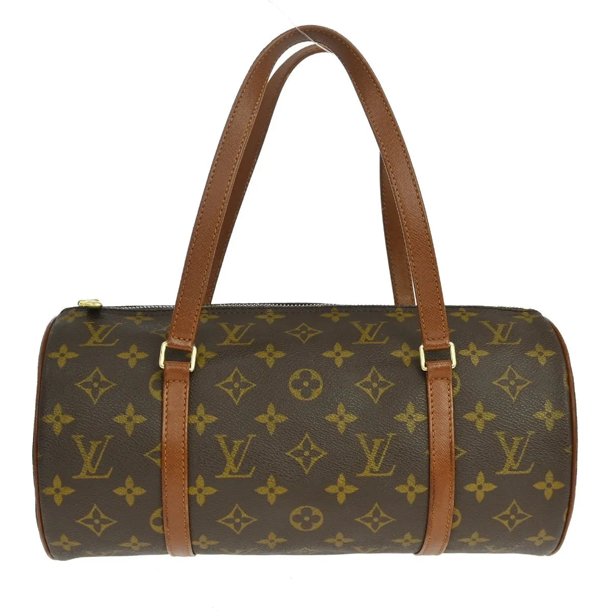 Louis Vuitton Papillon Monogram, Brown, Canvas, Handbag