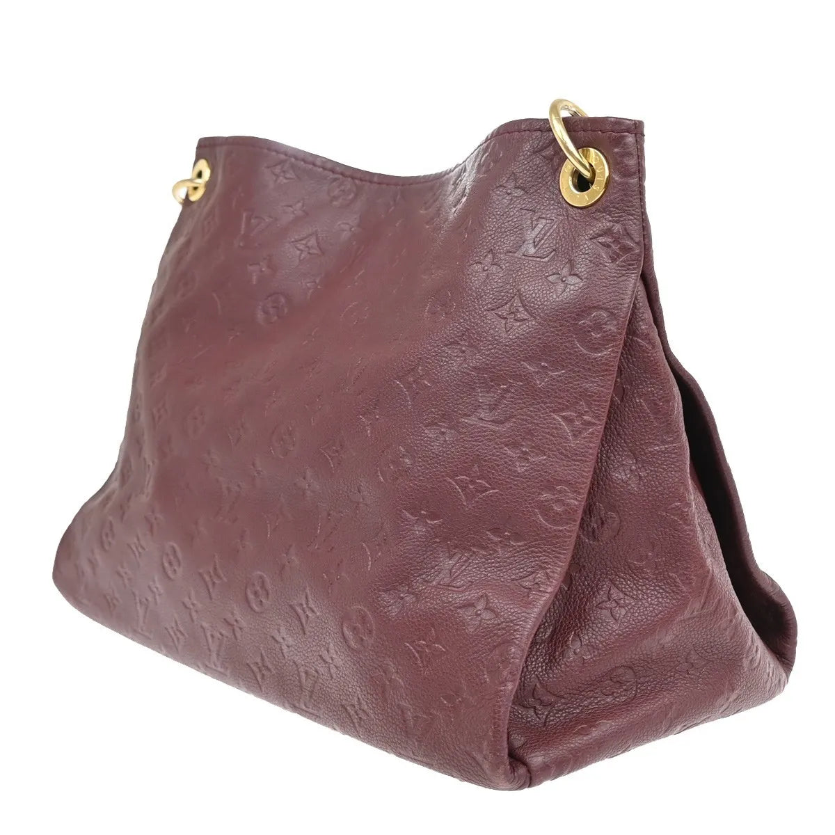 Louis Vuitton Artsy Monogram Empreinte Leather, Red, Leather, Shoulder Bag