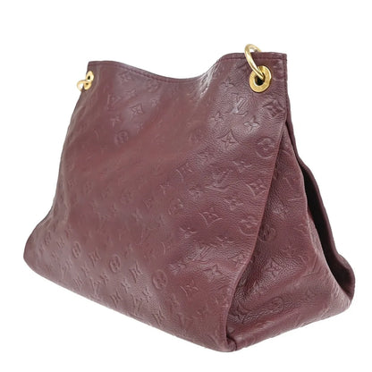 Louis Vuitton Artsy Monogram Empreinte Leather, Red, Leather, Shoulder Bag
