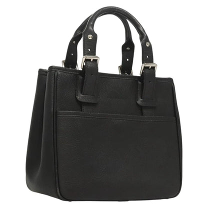 Burberry Vintage Leather, Black, Leather, Handbag