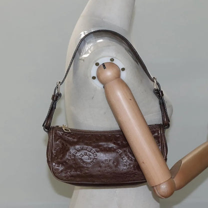 Celine Vintage Leather, Brown, Leather, Shoulder Bag