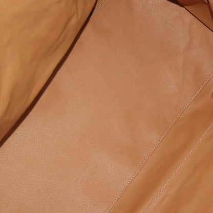Celine Vintage Duffle Canvas and Leather, Brown, Canvas, Travel Bag