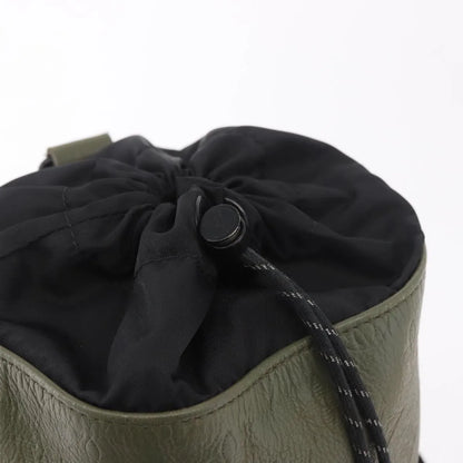 Louis Vuitton Chalk Sling Monogram Shadow Leather, Green, Canvas, Shoulder Bag