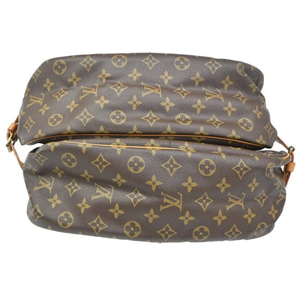 Louis Vuitton Saumur Monogram Canvas, Brown, Canvas, Shoulder Bag