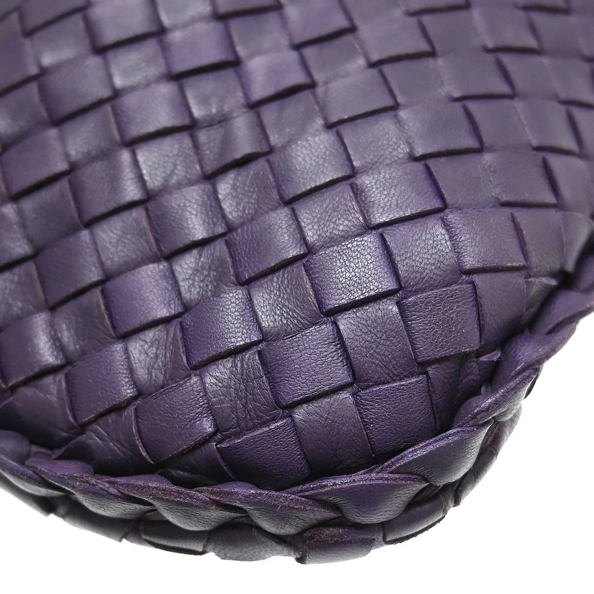Bottega Veneta Veneta Hobo Intrecciato Nappa, Purple, Leather, Handbag