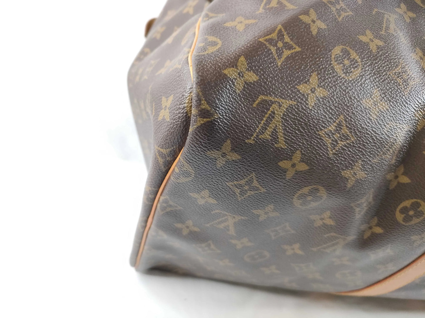 Louis Vuitton Keepall Monogram Canvas, Brown, Canvas, Travel Bag