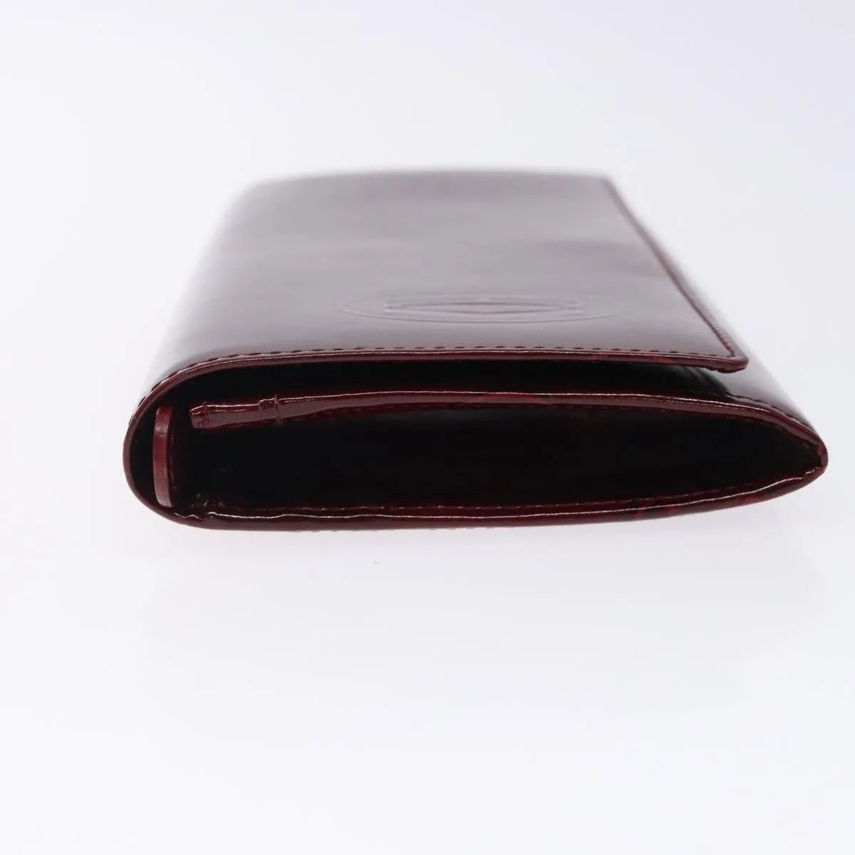 Cartier Happy Birthday Long Patent leather, Burgundy, Patent Leather, Wallet