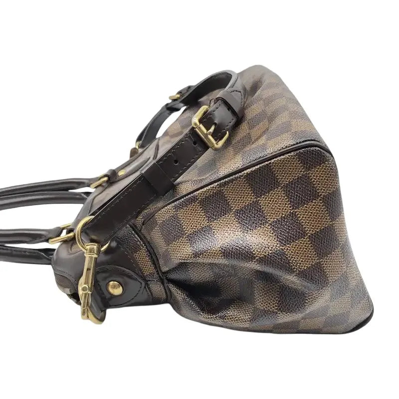 Louis Vuitton Trevi Damier Ebene, Brown, Canvas, Handbag