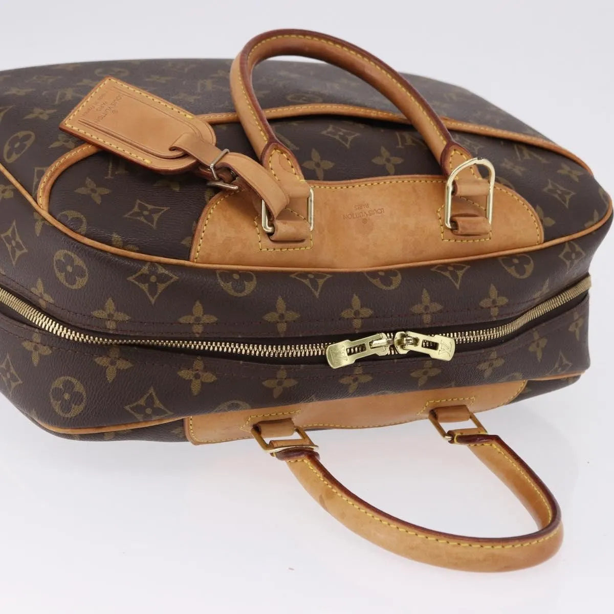 Louis Vuitton Deauville Monogram, Brown, Canvas, Handbag
