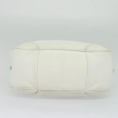 Celine vintage Leather, White, Leather, Handbag