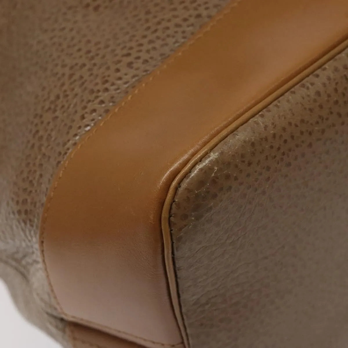 Christian Dior Vintage Leather, Brown, Leather, Shoulder Bag