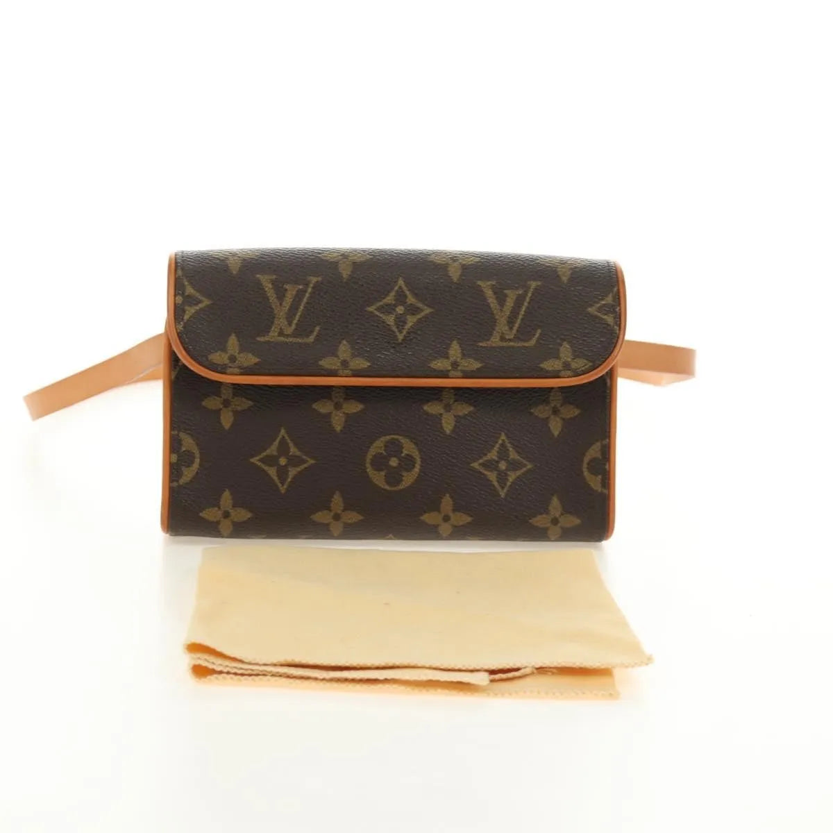 Louis Vuitton Florentine Waist Monogram Canvas, Brown, Canvas, Clutch