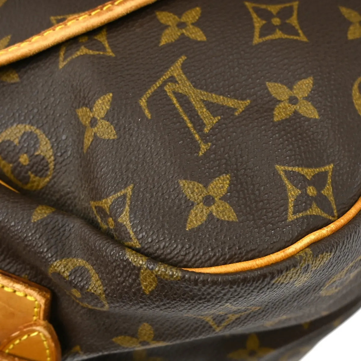 Louis Vuitton Saumur Monogram, Brown, Canvas, Shoulder Bag
