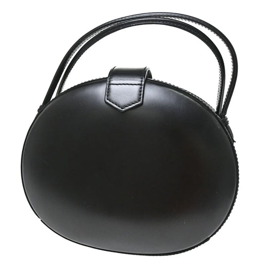 Loewe Vintage Anagram Leather, Black, Leather, Handbag