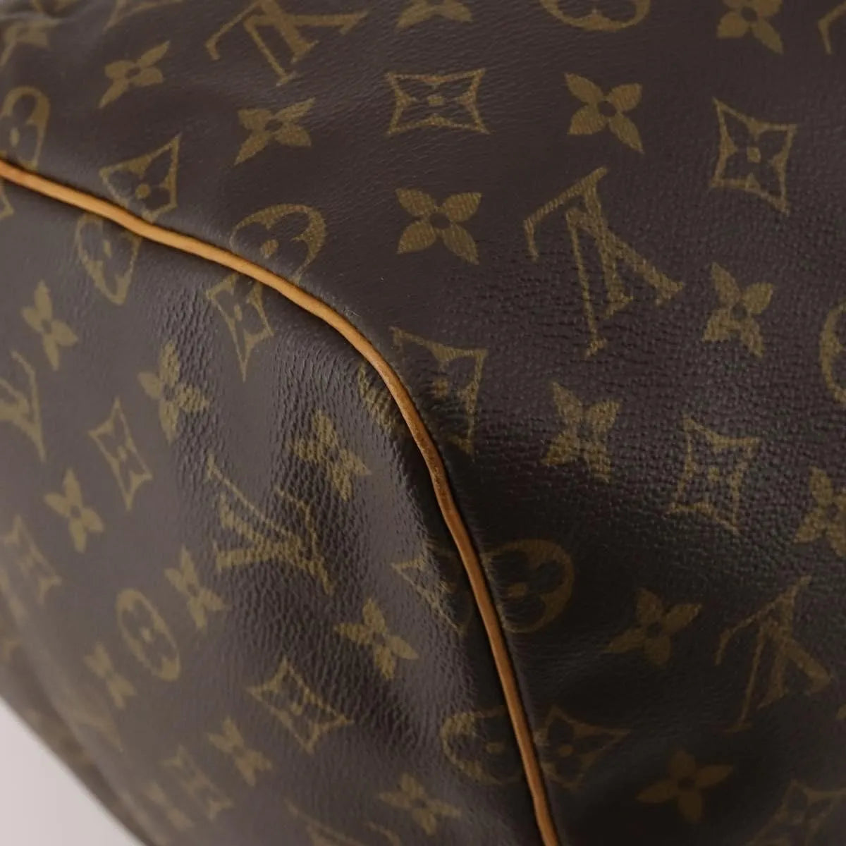 Louis Vuitton Keepall Monogram Canvas, Brown, Canvas, Travel Bag