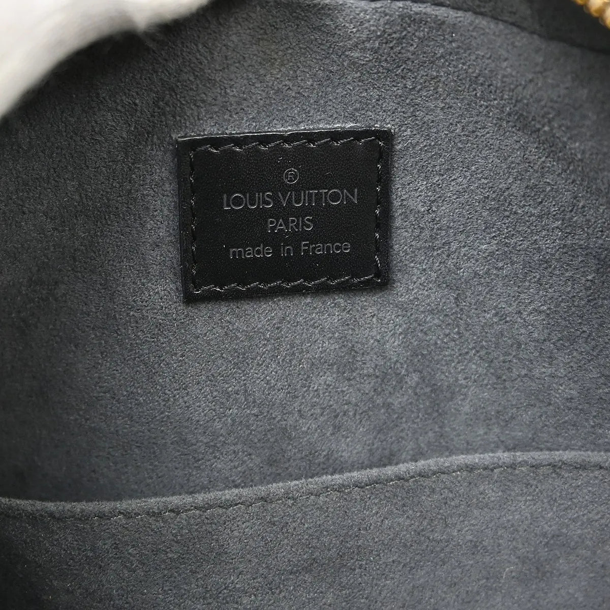 Louis Vuitton Sablons Epi Leather, Black, Leather, Handbag