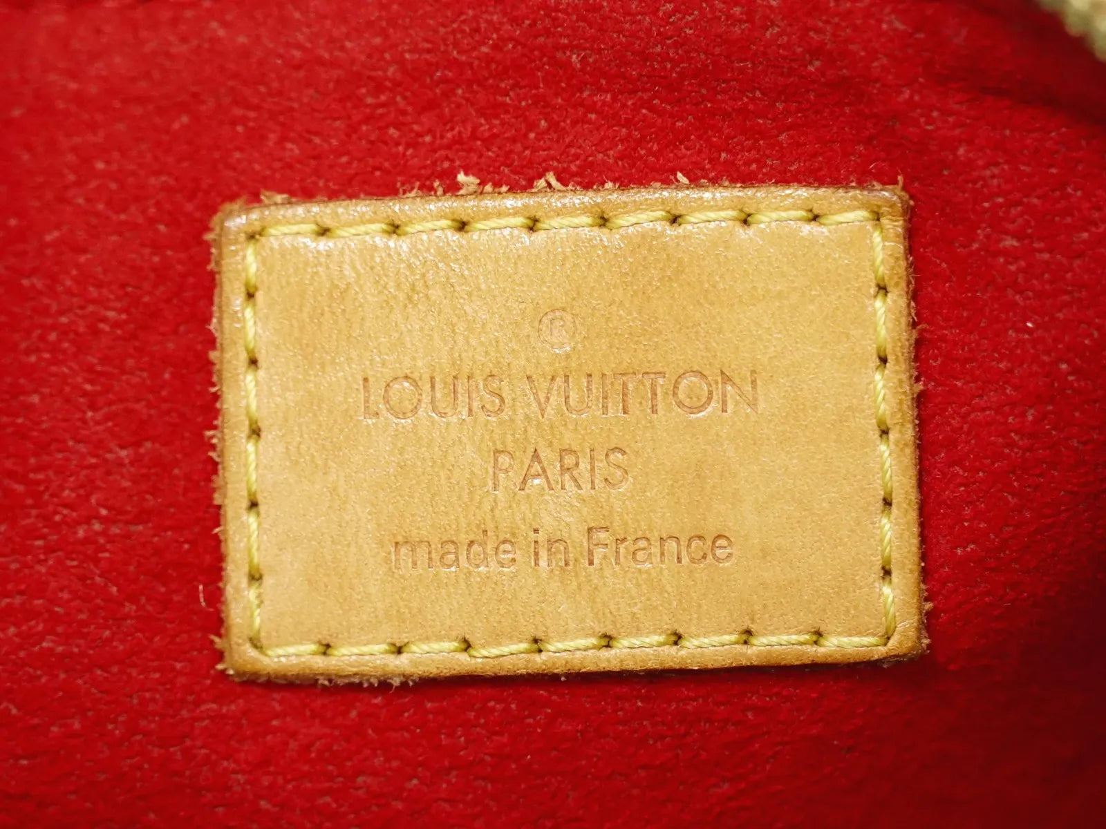 Louis Vuitton V Tote Monogram Canvas and Leather, Brown, Canvas, Handbag