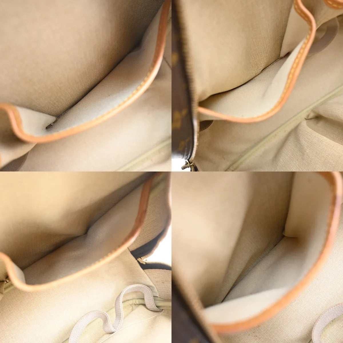 Louis Vuitton Deauville Monogram Canvas, Brown, Canvas, Handbag