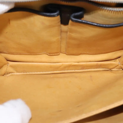Celine Vintage Leather, Black, Leather, Shoulder Bag