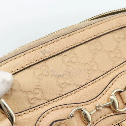 Gucci New Pelham Tote Guccissima Leather, Beige, Leather, Handbag