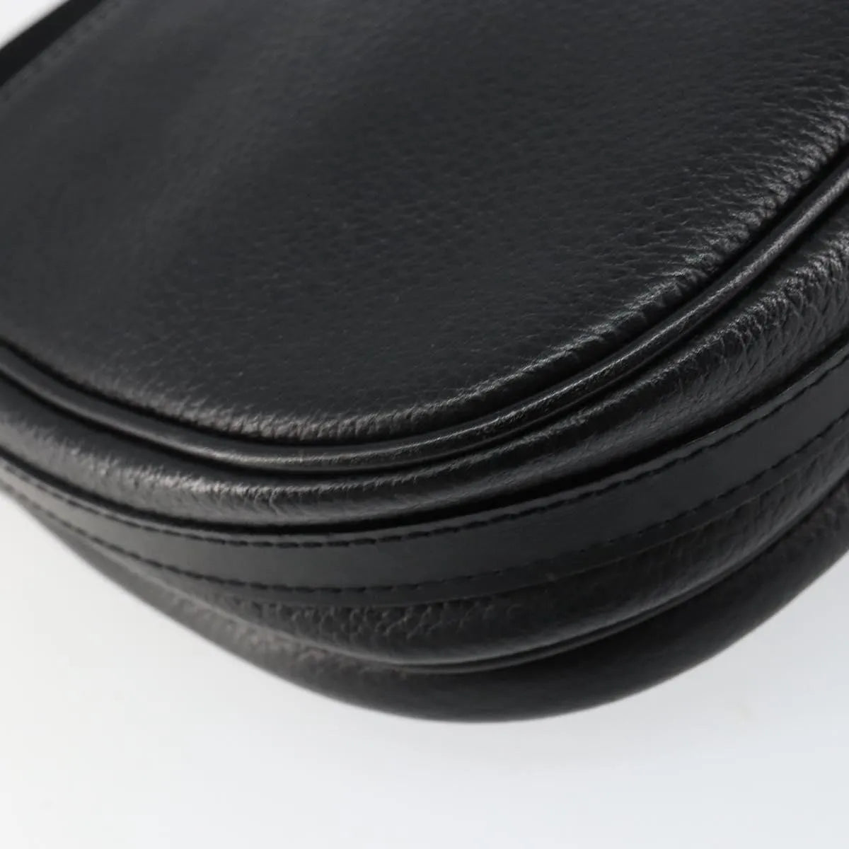 Burberry Flap Shoulder Leather, Black, Leather, Shoulder Bag