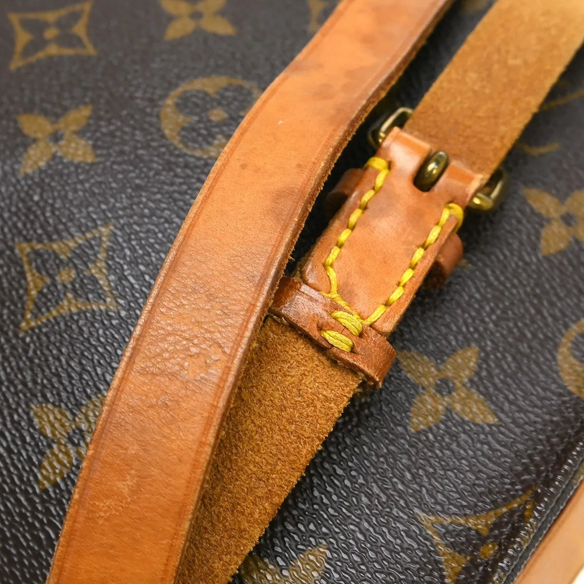 Louis Vuitton Cartouchiere Monogram Canvas, Brown, Canvas, Shoulder Bag