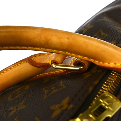Louis Vuitton Keepall Bandoulière Monogram, Brown, Canvas, Travel Bag